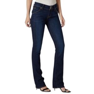 Hudson Button Pocket Skinny Jeans Medium Wash Size 26